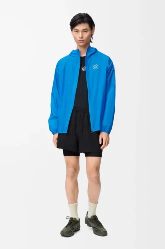 Funktionsshorts aus technischem Shell-Material Schwarz Funktionsshorts aus technischem Shell-Material Schwarz