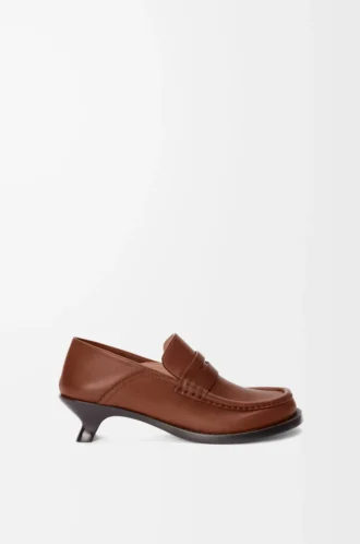 Campo Loafer aus weichem Kalbsleder Rost