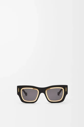 Cinema Frame Sonnenbrille Black Gold