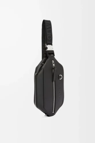 Convertible Sling aus klassischem Kalbsleder Schwarz Convertible Sling aus klassischem Kalbsleder Schwarz