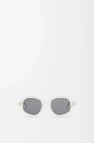 Delta Slim Sonnenbrille Milchig-elfenbeinfarben Delta Slim Sonnenbrille Milchig-elfenbeinfarben