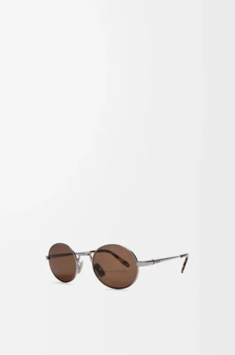 Groove Oval Sonnenbrille Brown Sugar