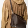 Große Featherlight Puzzle Tasche aus Nappalammleder in Dunkelbraun Große Featherlight Puzzle Tasche aus Nappalammleder in Dunkelbraun