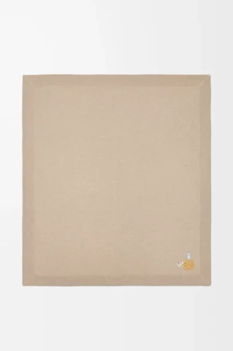 Hamster-Decke aus Kaschmir Beige
