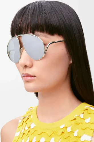 Hillock Sonnenbrille Silber