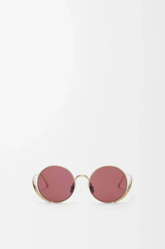 Island Sonnenbrille Burgunderrot