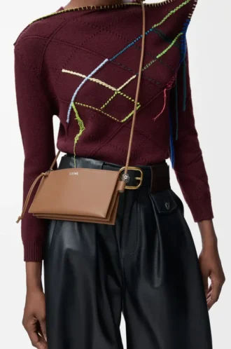 Joya-Tasche aus Nappakalbsleder in Mocha