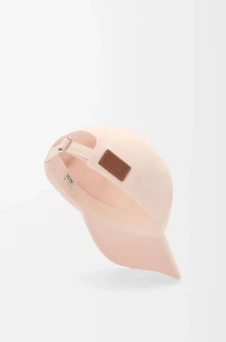 LOEWE-Kappe aus Canvas in Blush