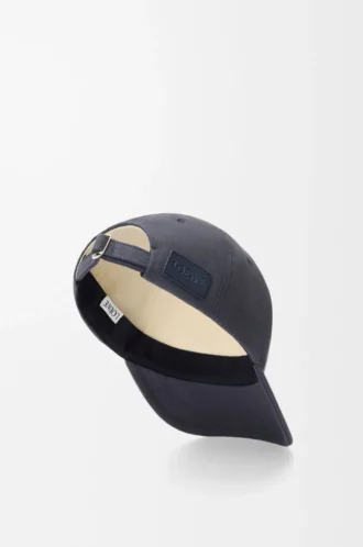 LOEWE-Kappe aus Canvas in Navy Blue