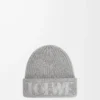 LOEWE-Mütze aus Wolle in Grau