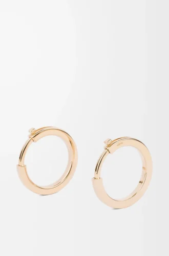 Metallringe für Riemen Gold