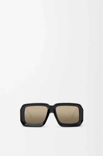Paula’s Ibiza Dive In Masken-Sonnenbrille Schwarz/Silber