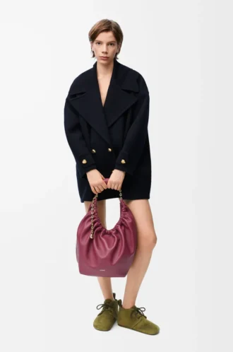 Peacoat aus Wolle in Midnight Blue Peacoat aus Wolle in Midnight Blue