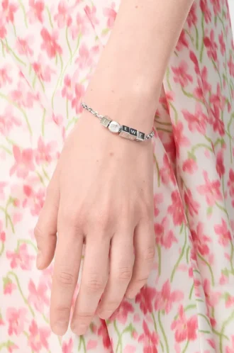 Pebble Cube Armband aus Sterlingsilber Silber Pebble Cube Armband aus Sterlingsilber Silber